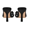 Rhinestone Pointed Toe Hollow Mules Sandals sold by Onlymaker