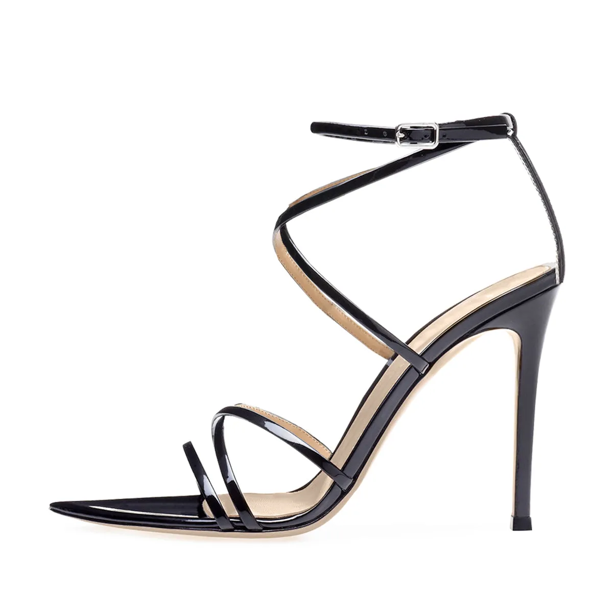 Gladiator Ankle Strap Pointed High Heels Sandals sold by Onlymaker