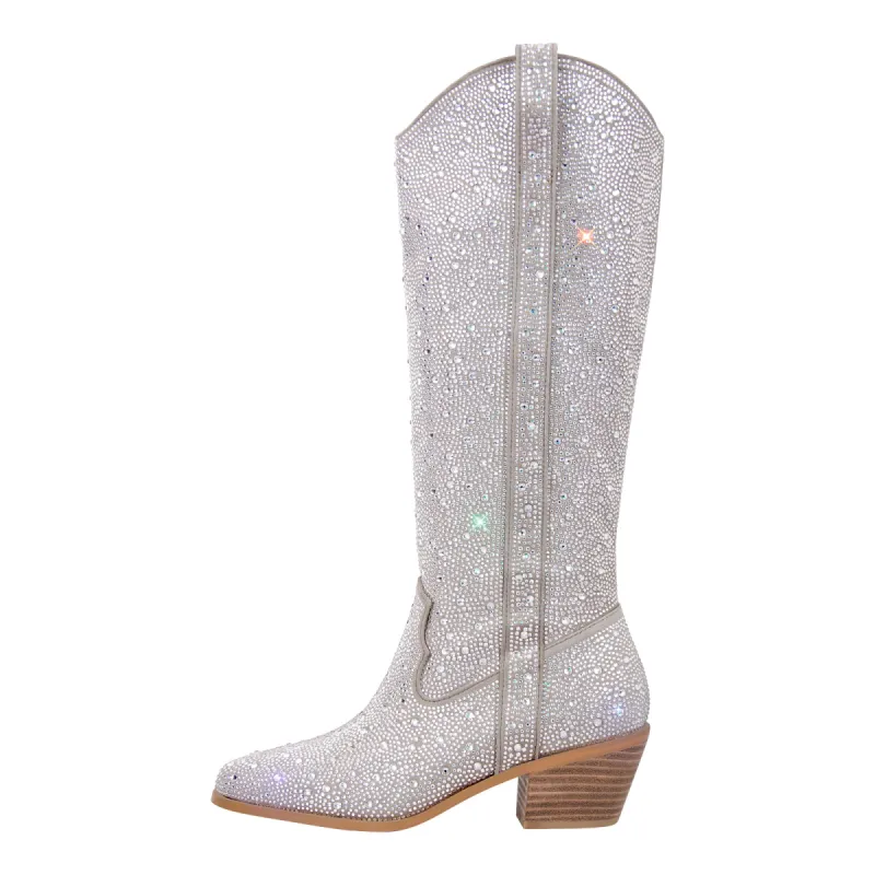 Rhinestone Cowboy Western Boots sold by Onlymaker