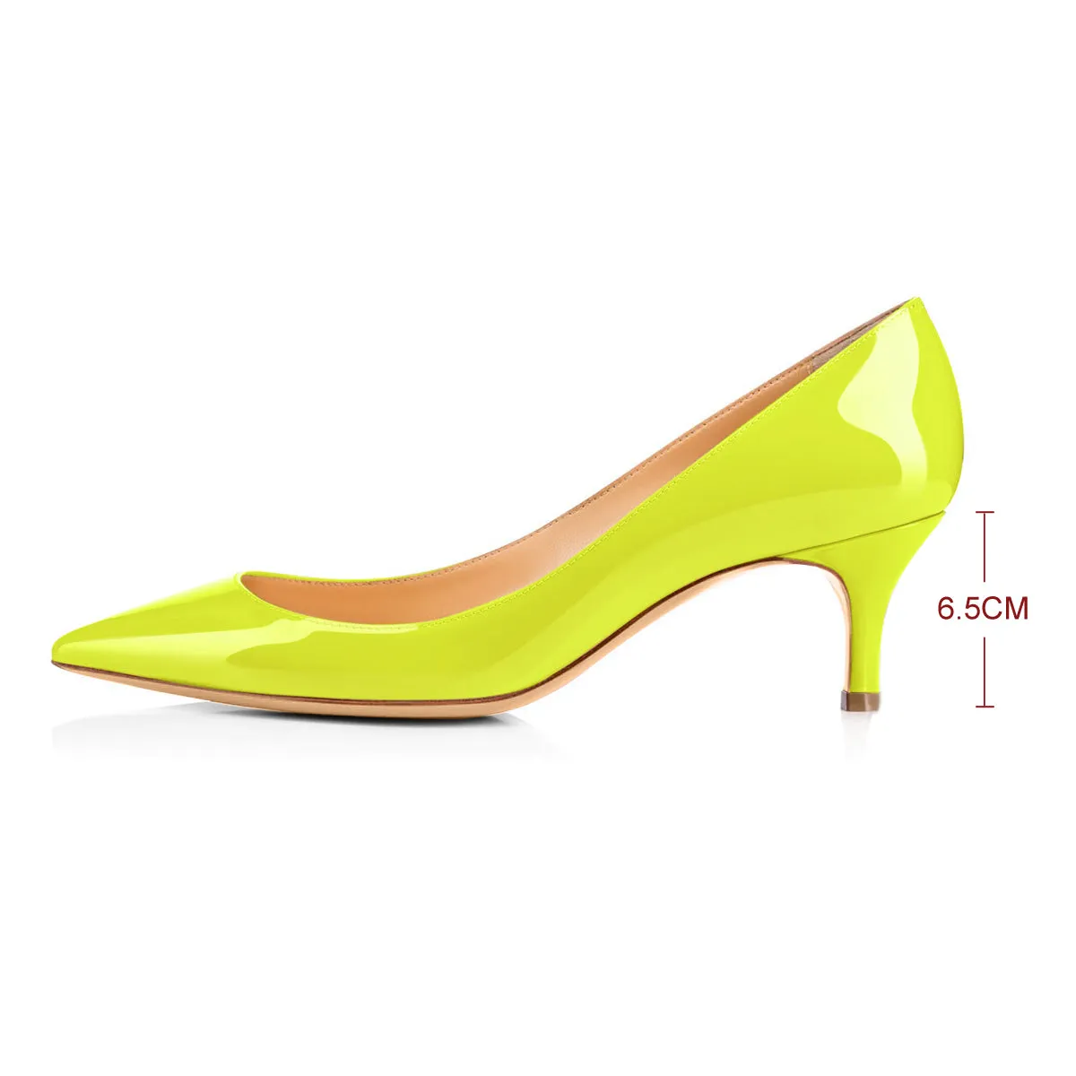 Onlymaker Pumps Yellow 2.5 inches Heels sold by Onlymaker product image thumbnail 2