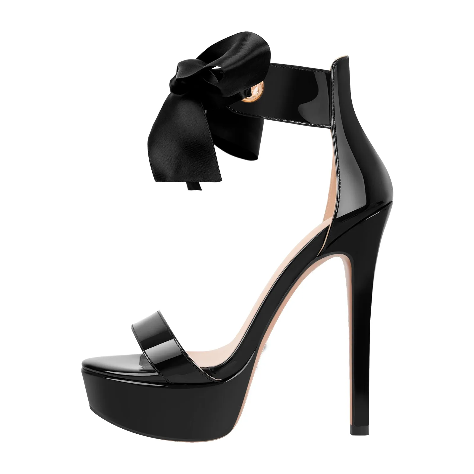 Single Band Ankle Strap Platform Stiletto Sandals sold by Onlymaker
