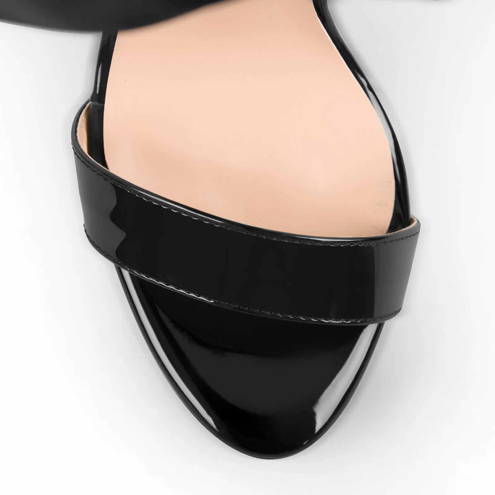 Single Band Ankle Strap Platform Stiletto Sandals sold by Onlymaker product image thumbnail 5