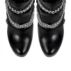 Chain Buckle Strap Platform Stiletto High Heel Boots sold by Onlymaker