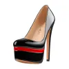 Round Toe Double Platform High Heel Pumps sold by Onlymaker