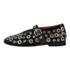 Round Toe Metal Hollow Buckle Flats sold by Onlymaker