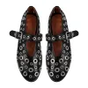 Round Toe Metal Hollow Buckle Flats sold by Onlymaker