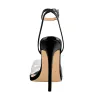 Clear Cross Band Open Toe High Heel Sandals sold by Onlymaker