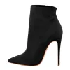 Suede Pointy Toe Stiletto High Heel Ankle Boots sold by Onlymaker