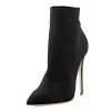 Suede Pointy Toe Stiletto High Heel Ankle Boots sold by Onlymaker