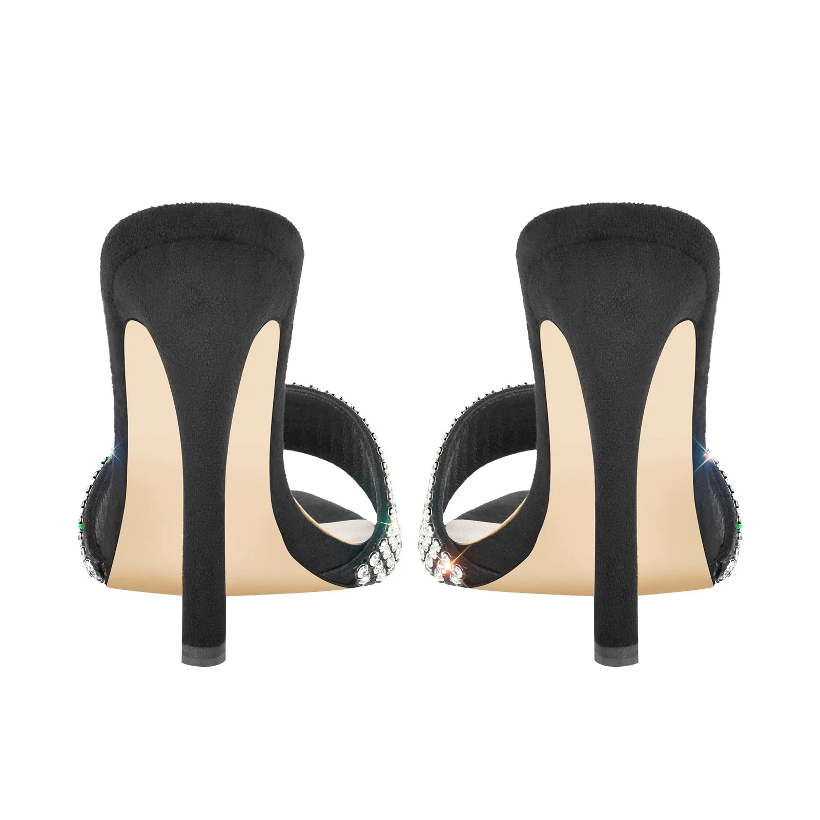 Rhinestone Stilettos High Heel Sandals sold by Onlymaker product image thumbnail 4