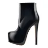Platform Side Zipper Stiletto Ankle Boots sold by Onlymaker