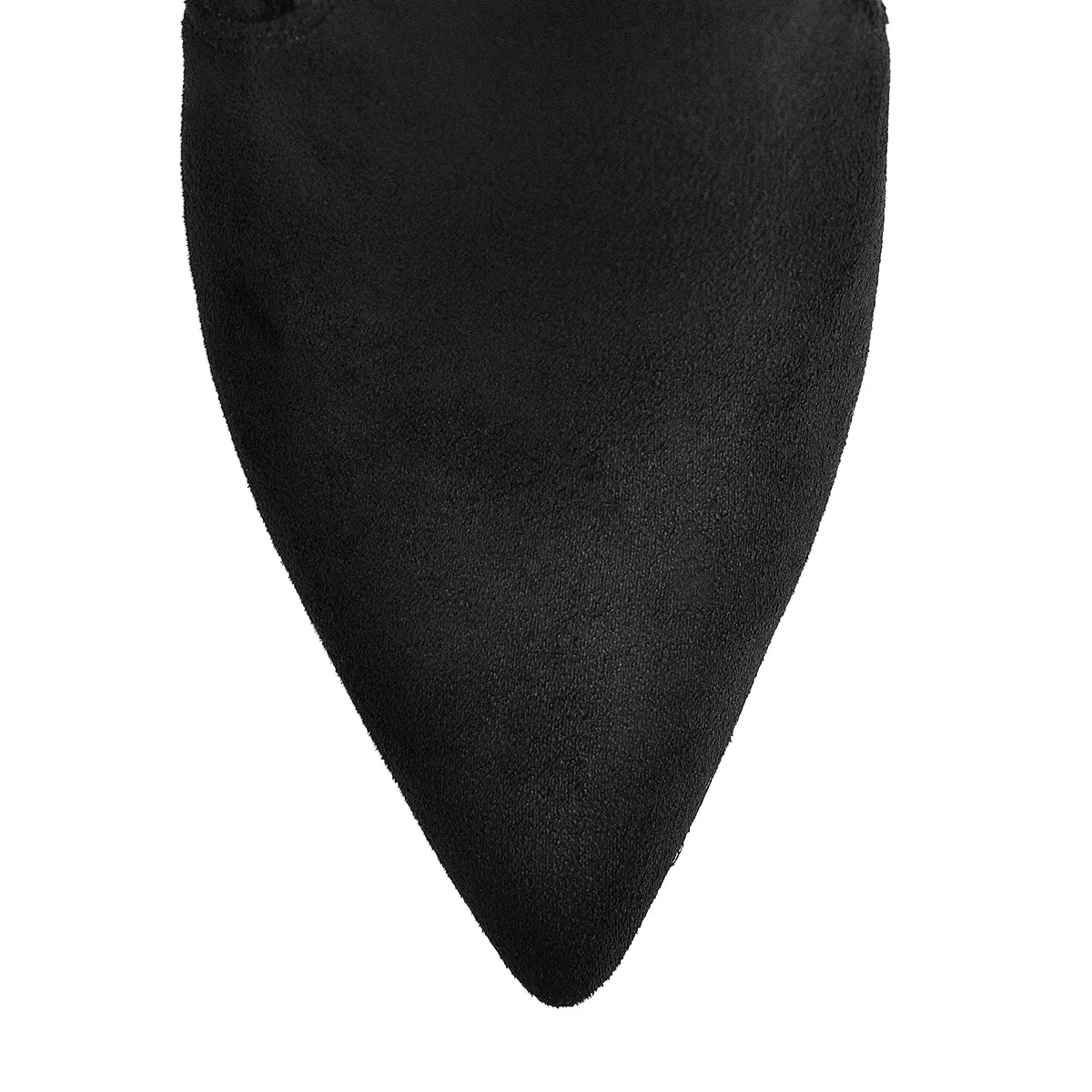 10cm Black Suede Metal Heel Boots sold by Onlymaker product image thumbnail 5