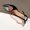 Patent Leather Pointed Toe Cross Strap High Heel Pumps sold by Onlymaker