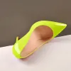 Onlymaker Pumps Yellow 3 inches Heels sold by Onlymaker
