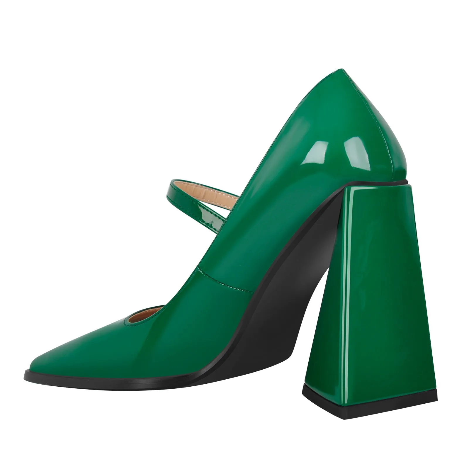 Mary Jane Square Toes Chunky Heels Pumps sold by Onlymaker product image thumbnail 4