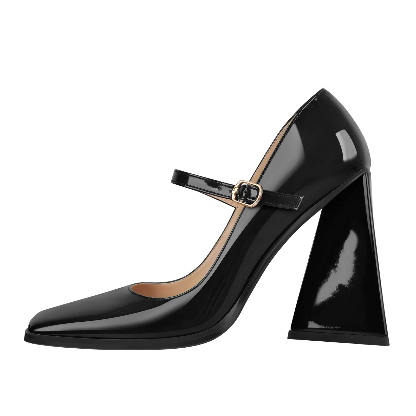 Mary Jane Square Toes Chunky Heels Pumps sold by Onlymaker product image thumbnail 5