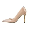 10cm Patent Leather Metal Heels Pumps sold by Onlymaker