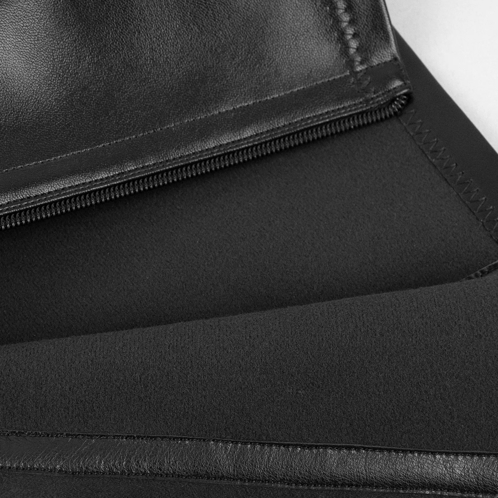 Pointed Toe Wedge Heel Zipper Knee High Boots sold by Onlymaker product image thumbnail 4