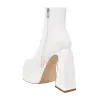 Chunky Ankle Boots Thick High Heels Platform Shoes sold by Onlymaker