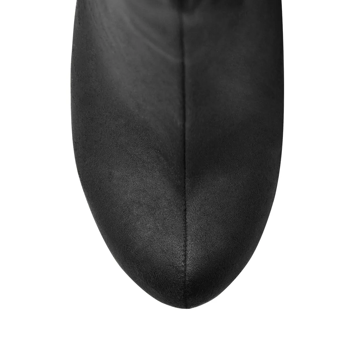 Black Suede Round Toe Platform Over The Knee Boots sold by Onlymaker product image thumbnail 5