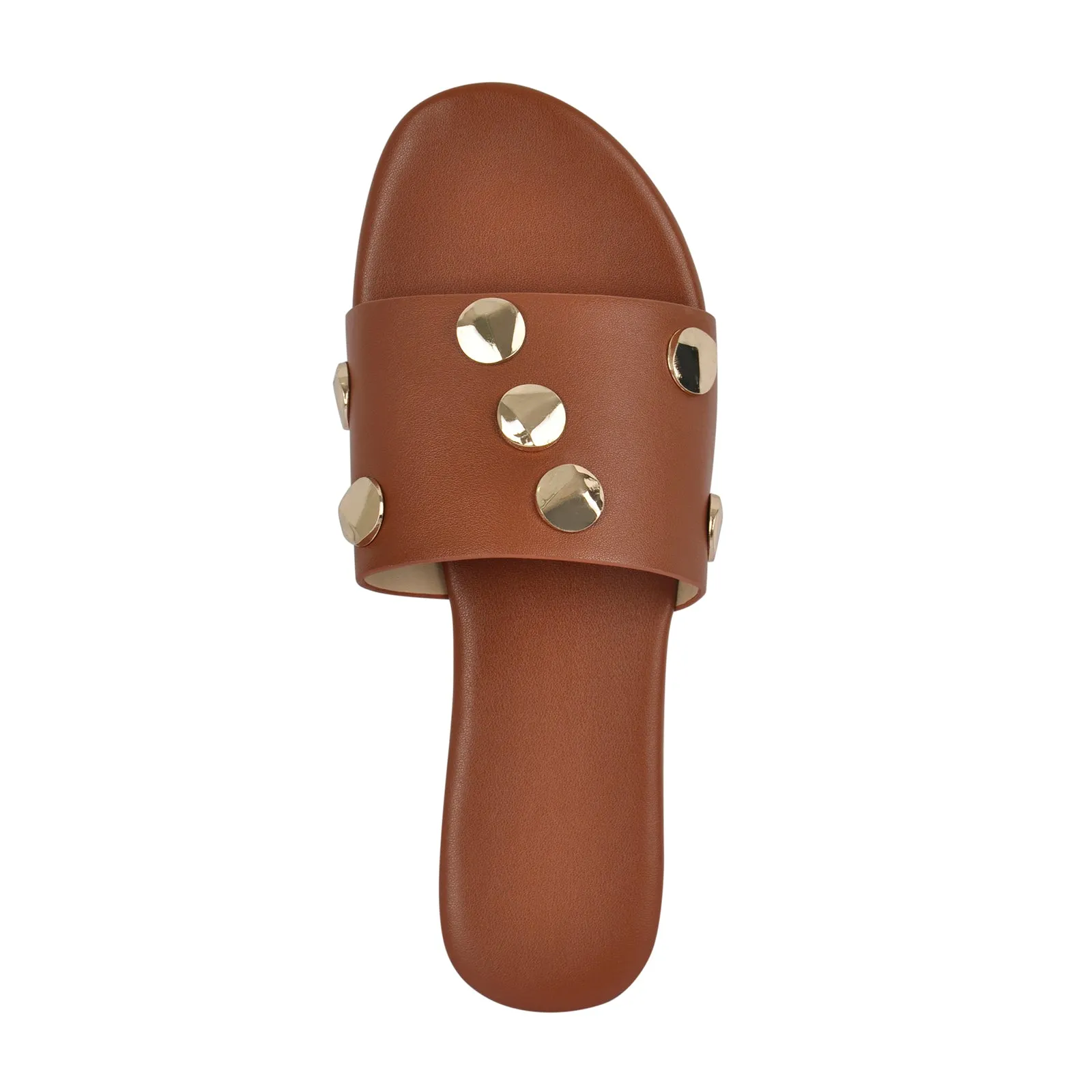 Studded Slides Flat Slip On Mules sold by Onlymaker