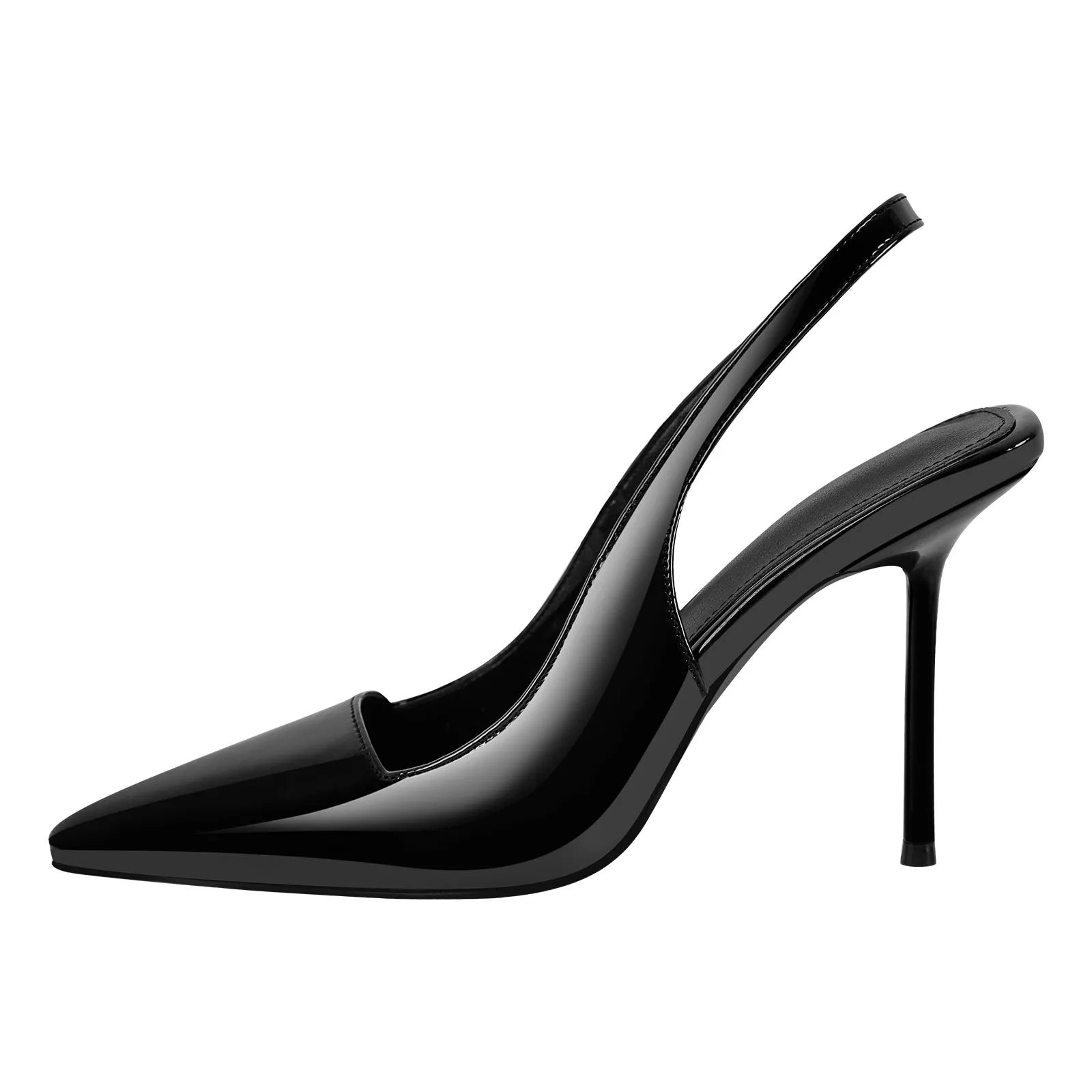 Pointed Toe Stiletto Slingback High Heels sold by Onlymaker product image thumbnail 5