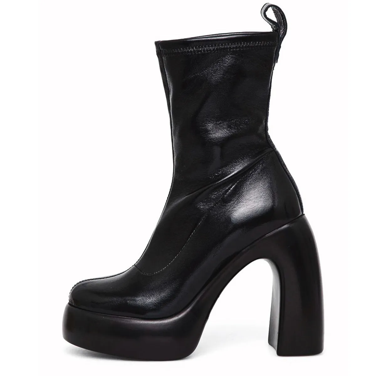 Round Toe Chunky Heel Stretch Boots sold by Onlymaker