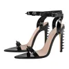 Rivet Ankle Strap High Heel Sandals sold by Onlymaker