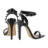 Rivet Ankle Strap High Heel Sandals sold by Onlymaker