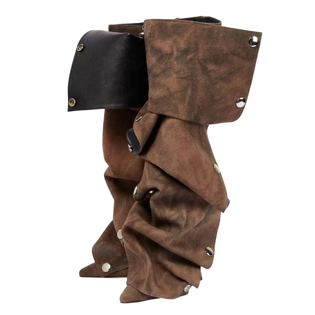 Pointed Toe Buckle Stiletto Removable Boots sold by Onlymaker