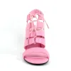 Round Toe Lace-up Chunky Heel Slingback Sandals sold by Onlymaker