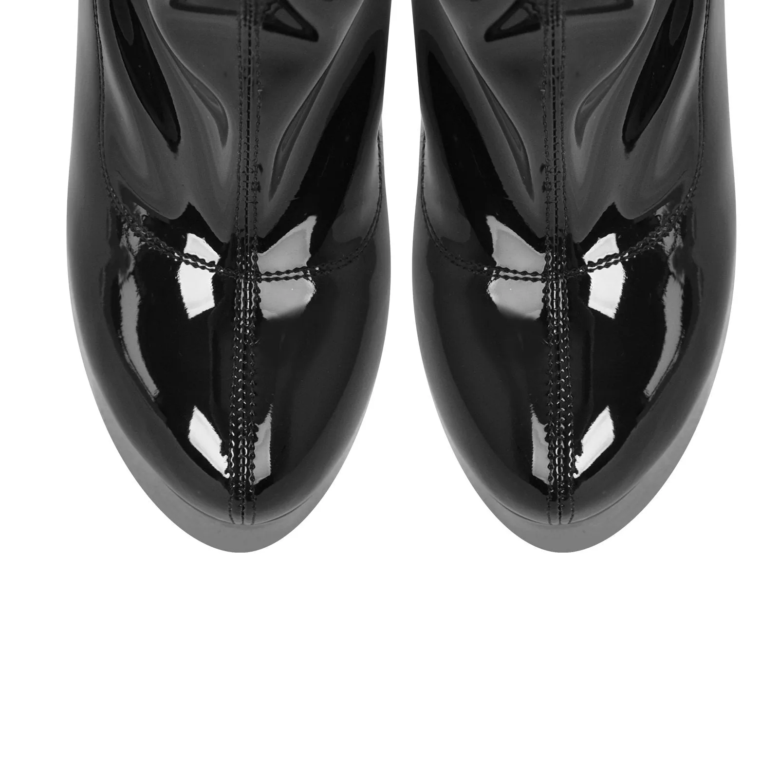 Platform Round Toe Chunky Heels Over The Knee Boots sold by Onlymaker product image thumbnail 4