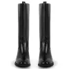 Round Toe Chunky Heel Mid-Calf Boots sold by Onlymaker