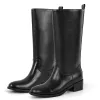 Round Toe Chunky Heel Mid-Calf Boots sold by Onlymaker