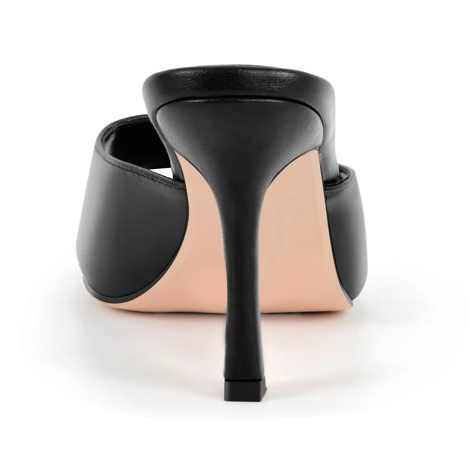 Square Toe Stiletto Sandals Mules sold by Onlymaker product image thumbnail 4