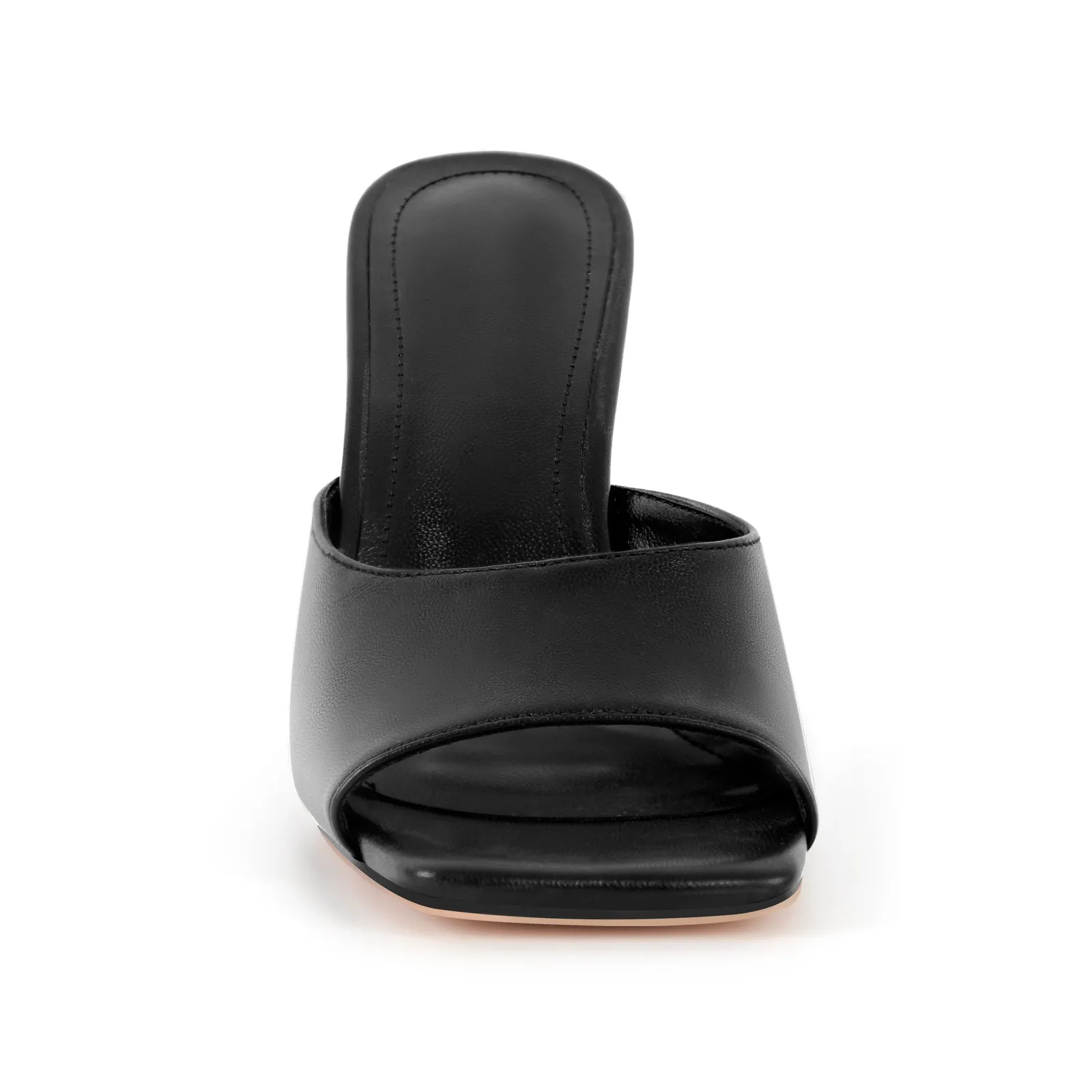 Square Toe Stiletto Sandals Mules sold by Onlymaker product image thumbnail 3