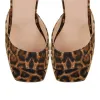 Leopard Platform Ankle Strap Chunky Heel Sandals sold by Onlymaker