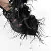 Square Toe Flower Feather Gladiator Sandals sold by Onlymaker