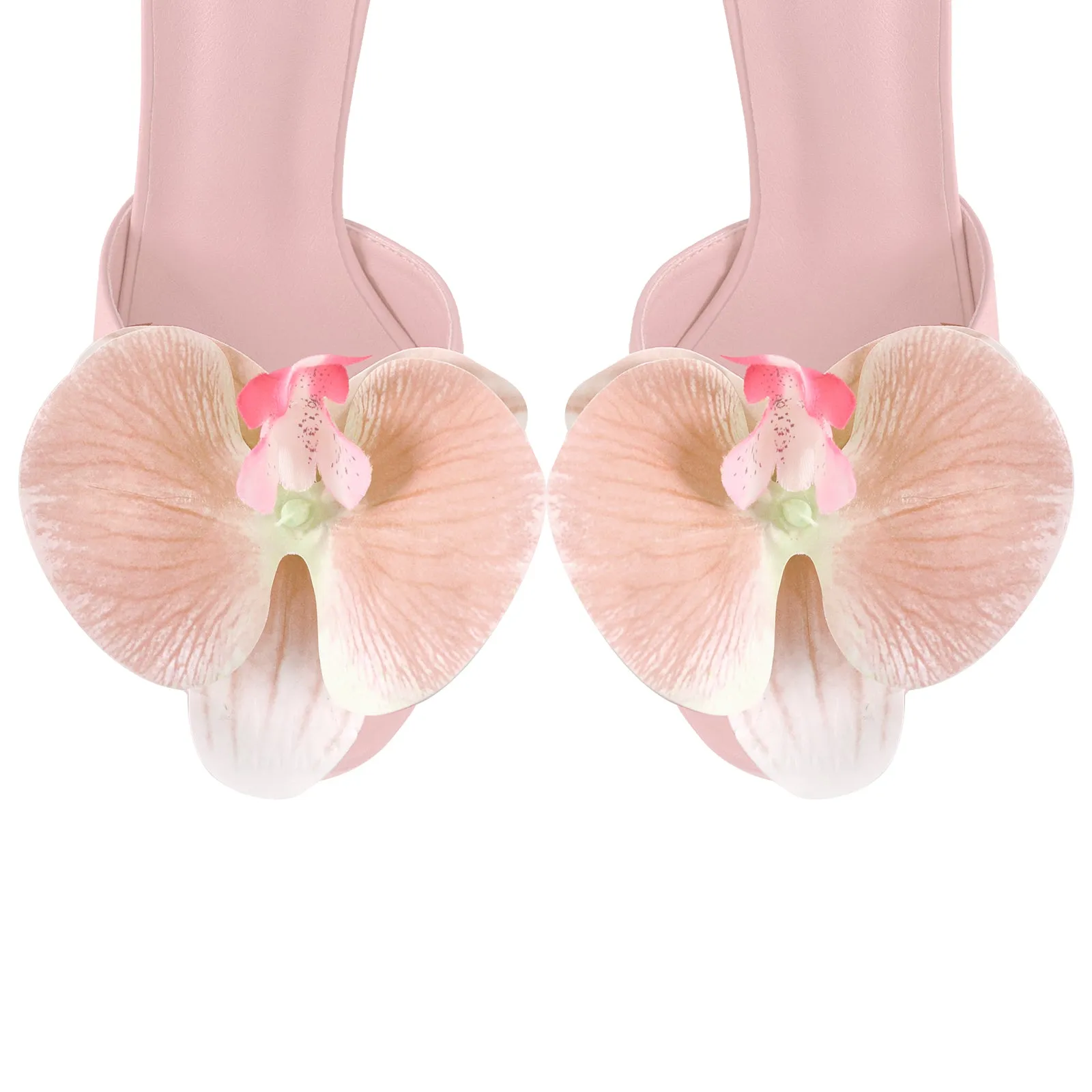 Round Toe Flower Platform Lace-up Stiletto Sandals sold by Onlymaker product image thumbnail 4