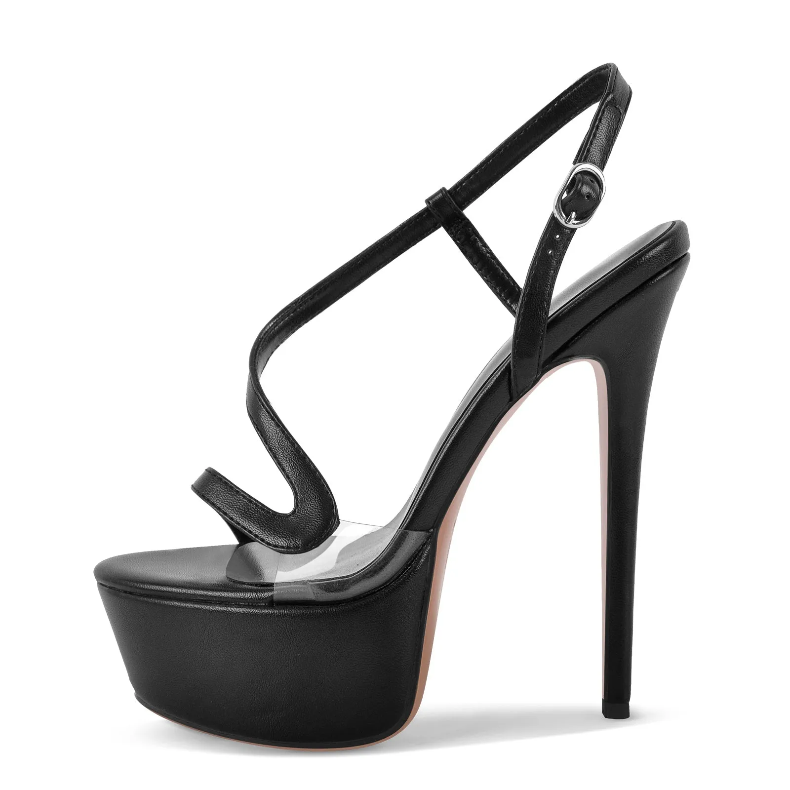 Platform S Strap Slingback High Heel Sandals sold by Onlymaker