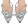 Rhinestone Bow Patent Leather Sandals sold by Onlymaker