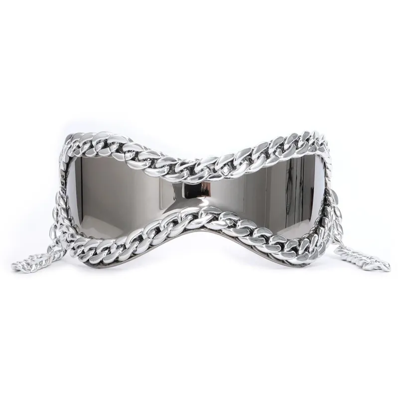 Future Sense Metal Chain Sunglasses sold by Onlymaker