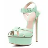 Peep Toe Platform Buckle Strap Sandals sold by Onlymaker