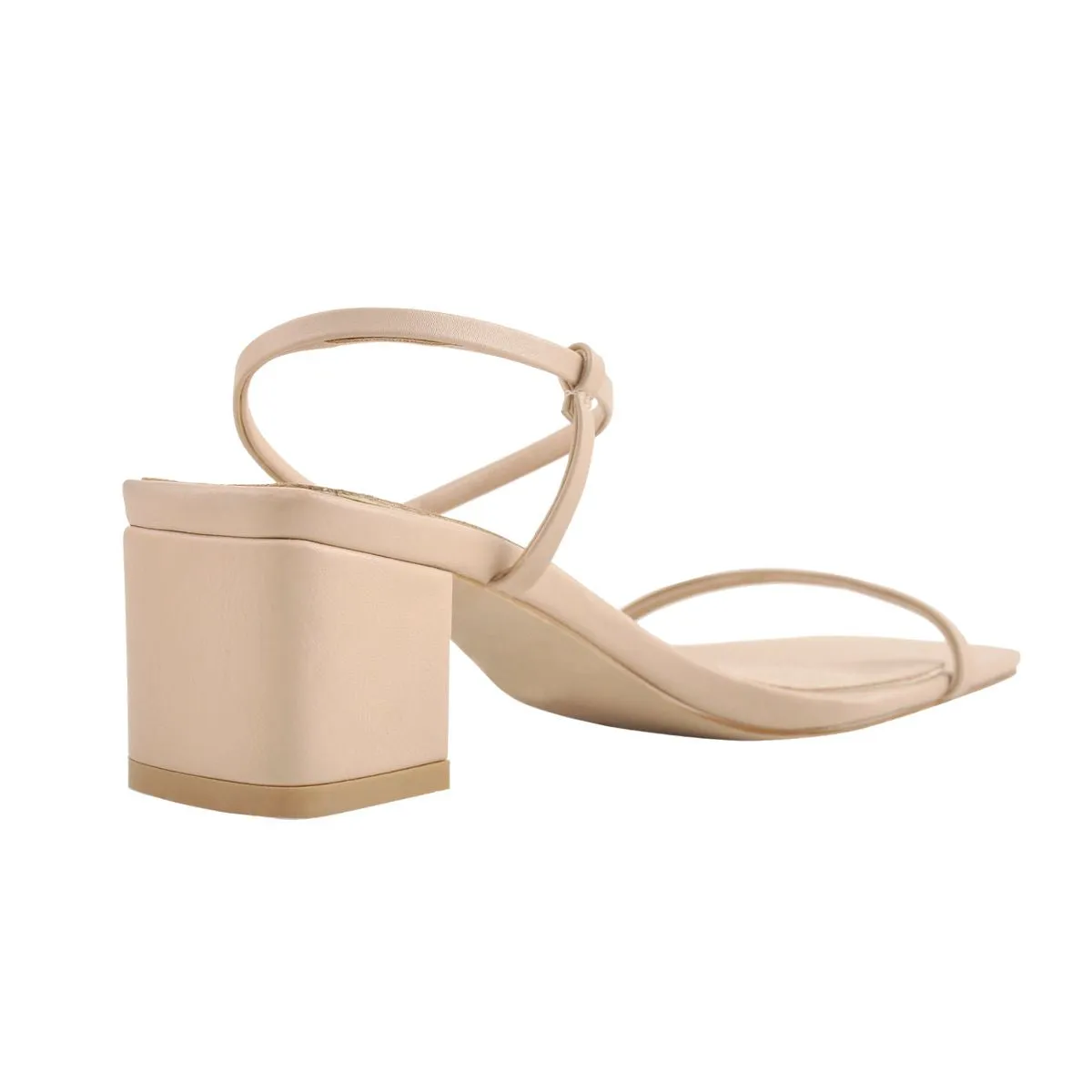 Buckle Strap Square Toe Chunky Heel Sandals sold by Onlymaker product image thumbnail 5