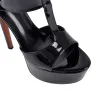Platform Round Toe Hollow Bootie Sandals sold by Onlymaker