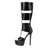 Platform Round Toe Hollow Bootie Sandals sold by Onlymaker