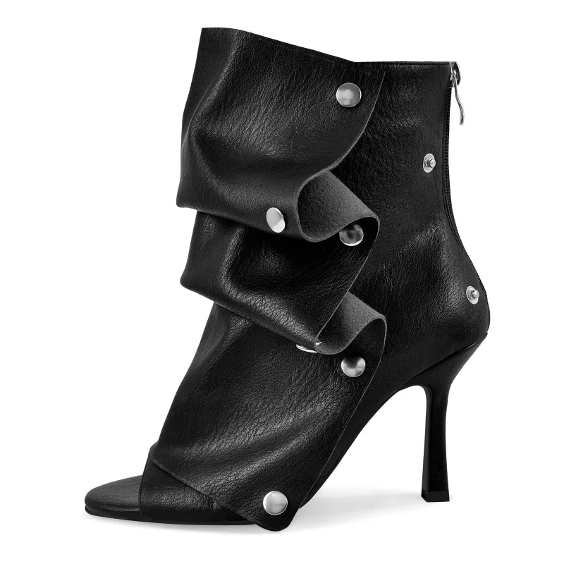 Open Toe Removable Stiletto Ankle Boots sold by Onlymaker