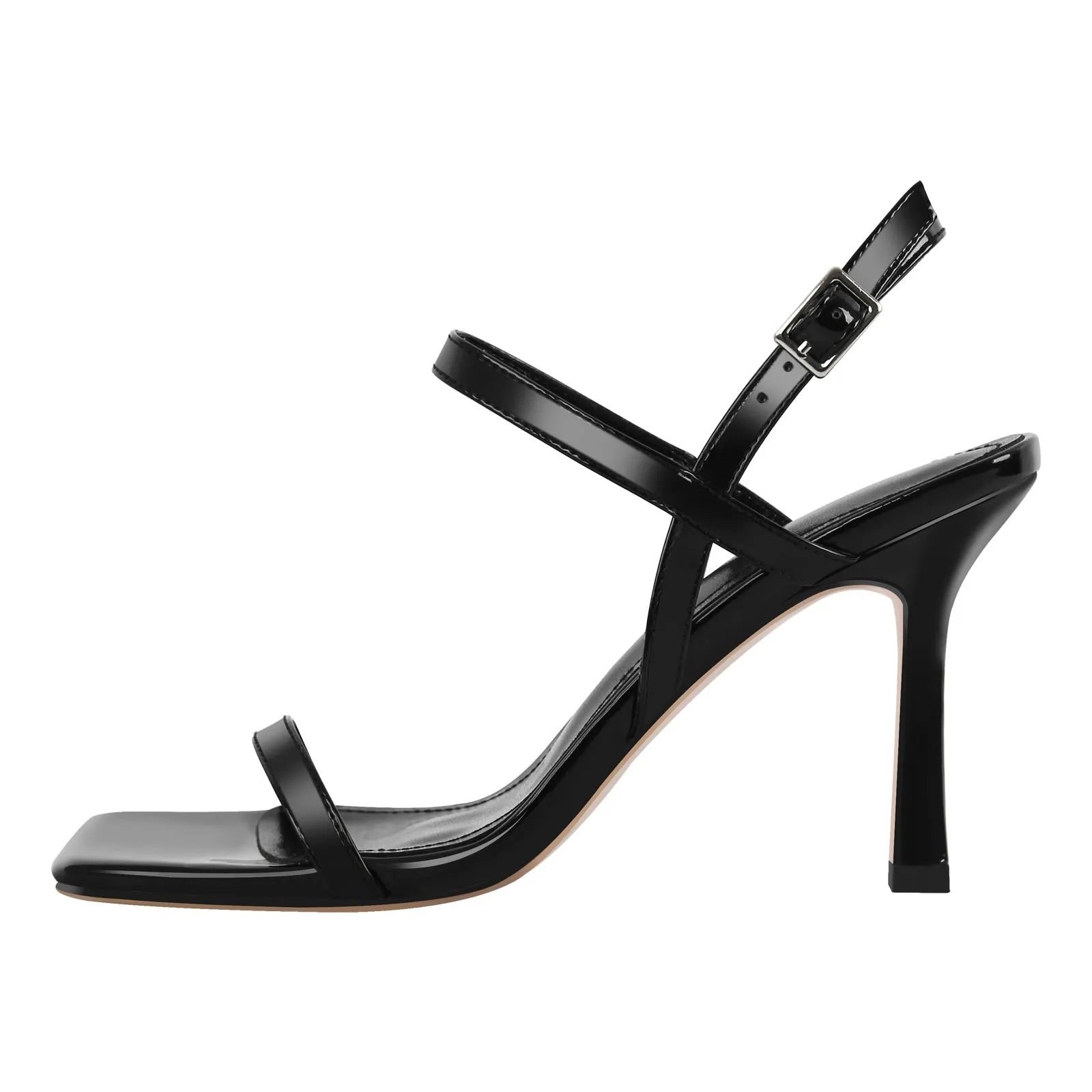 Square Toe Buckle Strap Stiletto Sandals sold by Onlymaker product image thumbnail 5