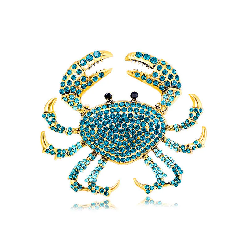 Rhinestone Crab Shoe Ornament sold by Onlymaker