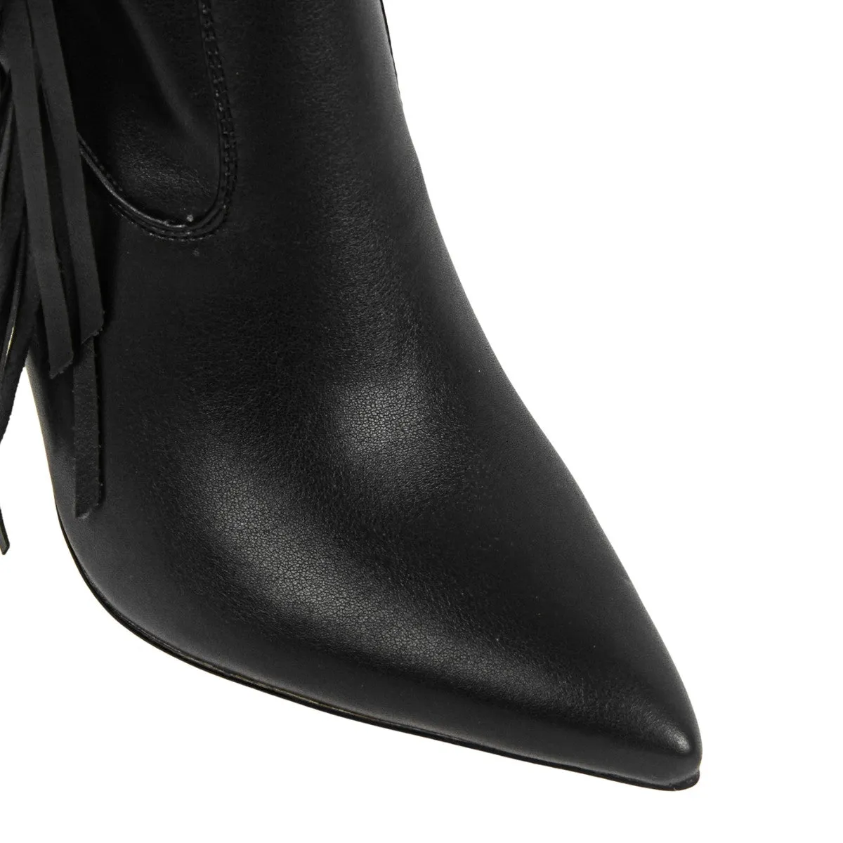 Fringe Pointed Toe Stiletto Knee High Boots sold by Onlymaker product image thumbnail 3